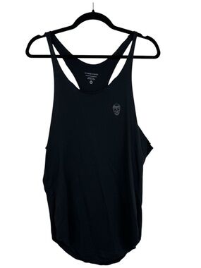 Gymreapers Mens Tank Top Size S Black Cotton
